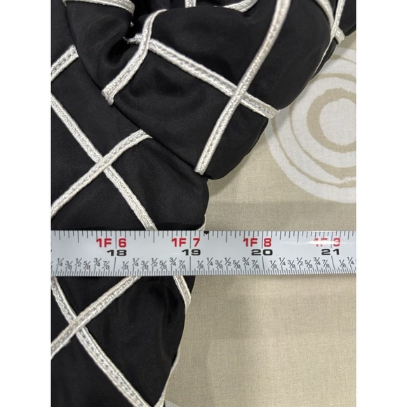 NEW Samuel Dong Quilted Cropped Jacket Size S Black White Grid Print Avant-garde - Picture 7 of 8